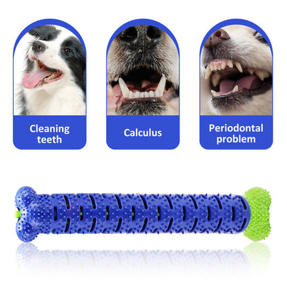 Dog Toys Toothbrush TPR Chew Bite Teeth Cleaning Pet Molar Brushing Stick Dogs Toothbrush Chewing Bite Toy Durable Chewing  -  - Pets Crazy Shops -