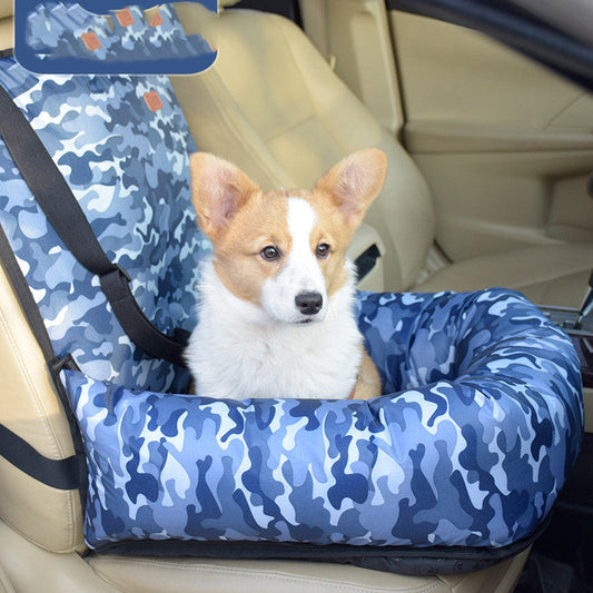Car Kennel Pet Travel Car Seat Small And Medium-sized Dog Kennel Cushion Pets Supplies  -  - Pets Crazy Shops -
