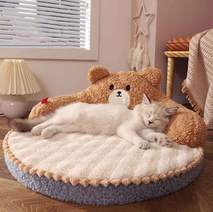 Winter Pet Bed Cat Sleeping Nest  -  - Pets Crazy Shops -