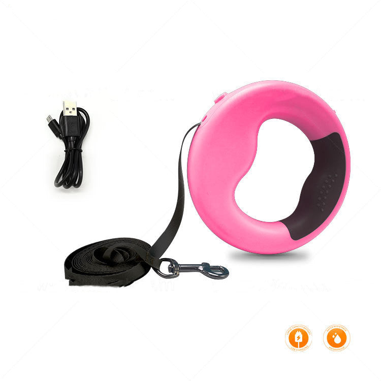 New LED Automatic Telescopic Traction Rope For Pets  -  - Pets Crazy Shops -