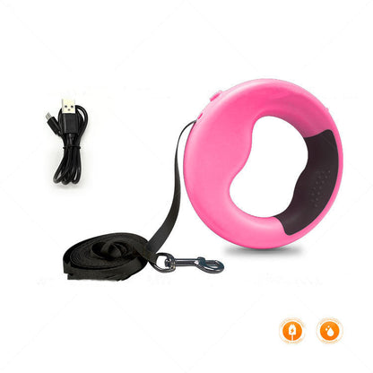 New LED Automatic Telescopic Traction Rope For Pets  -  - Pets Crazy Shops -