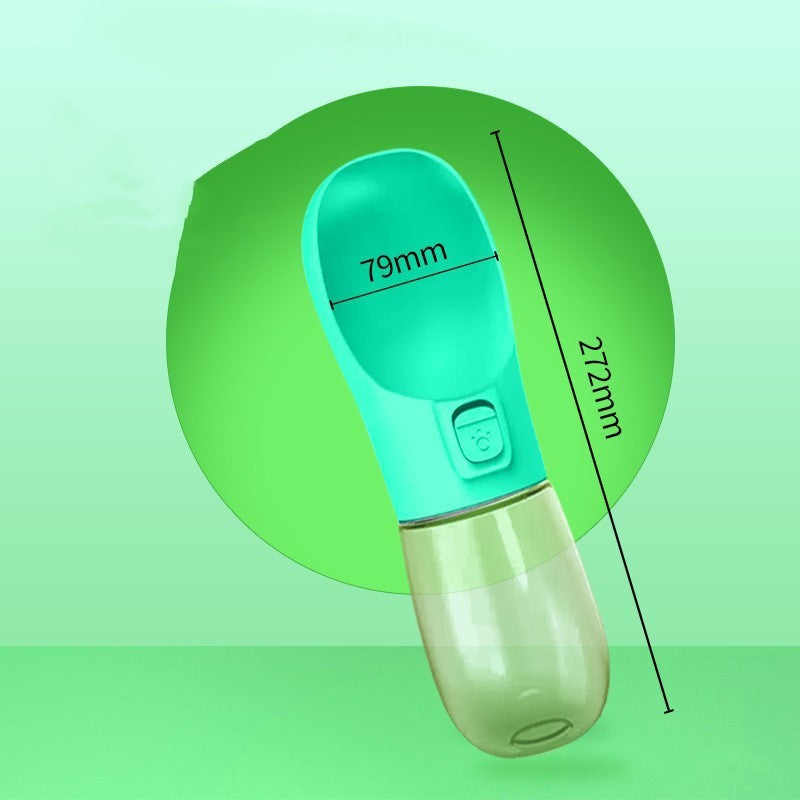 Portable Dog Water Bottle | & Feeder Bowl