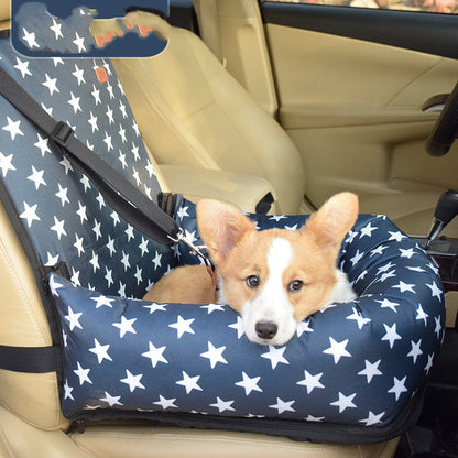 Car Kennel Pet Travel Car Seat Small And Medium-sized Dog Kennel Cushion Pets Supplies  -  - Pets Crazy Shops -
