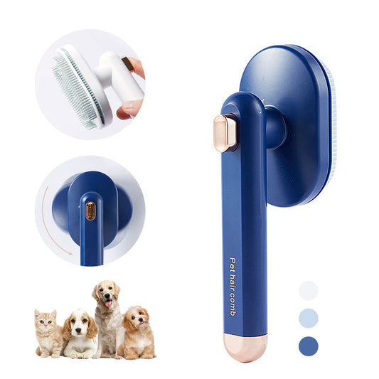 Pet Comb Cat Dog To Remove Floating Hair Pet Hair Brush Hair Removal Artifact Pet Grooming Brush Supplies Self Cleaning Comb Pet Products  -  - Pets Crazy Shops -
