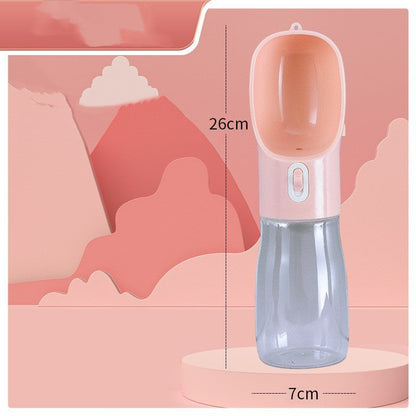 Portable Dog Water Bottle | & Feeder Bowl