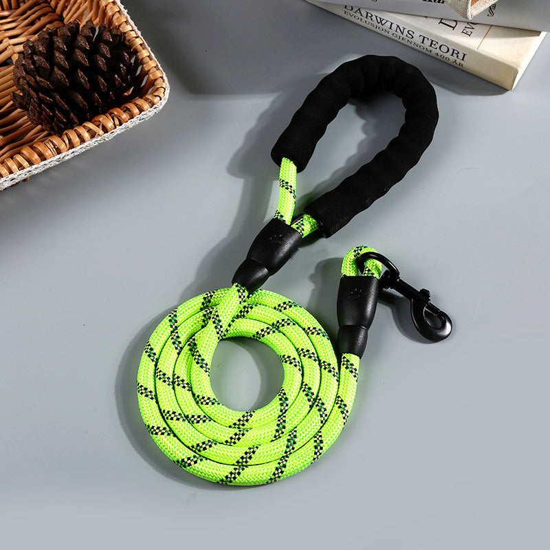 Reflective Nylon Round Rope Dog Leash  -  - Pets Crazy Shops -