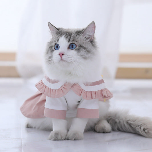 Summer Thin Cat Clothes Puppet Cat Cute Skirt  -  - Pets Crazy Shops -
