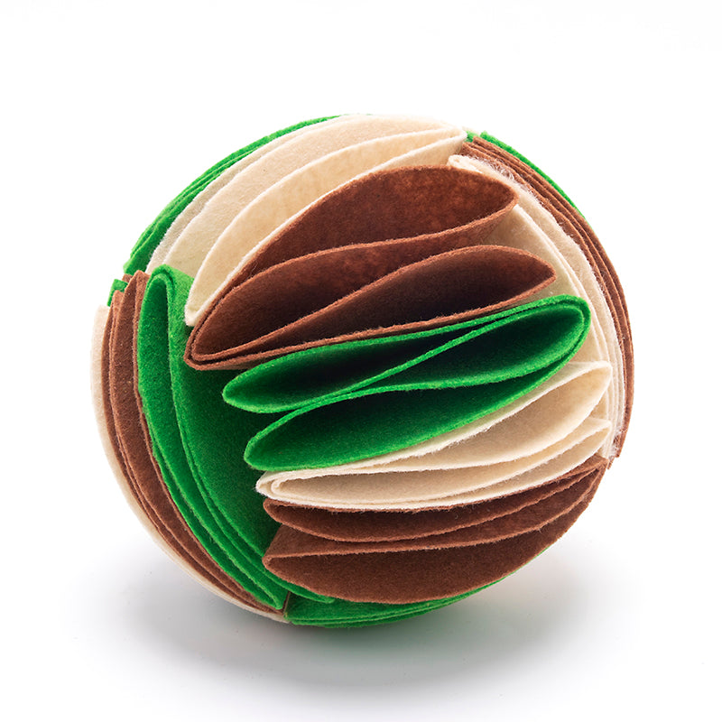 Foldable Dog Snuffle Ball Dog Training Toys Increase IQ Pet Cat Training Games Feeding Intelligence Toy  -  - Pets Crazy Shops -