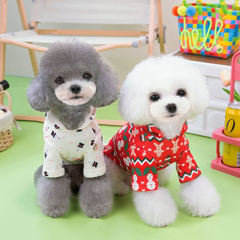 Dog Clothes Christmas Sweatshirt Clothes  -  - Pets Crazy Shops -