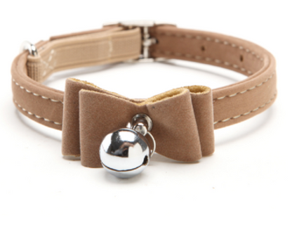 Pet Collar Bell Bow Cat Collar  -  - Pets Crazy Shops -