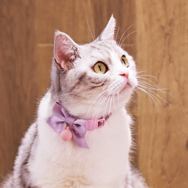 Cute Cat Bow Tie Pet Accessories Bell  -  - Pets Crazy Shops -