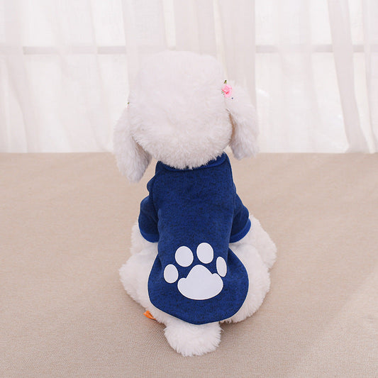 Clothing Pet Clothing Two-legged Sweater Teddy  -  - Pets Crazy Shops -
