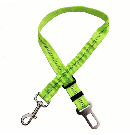 Adjustable Dog Seat Belt Dog Car Seatbelt Harness Leads Elastic Reflective Safety Rope  -  - Pets Crazy Shops -