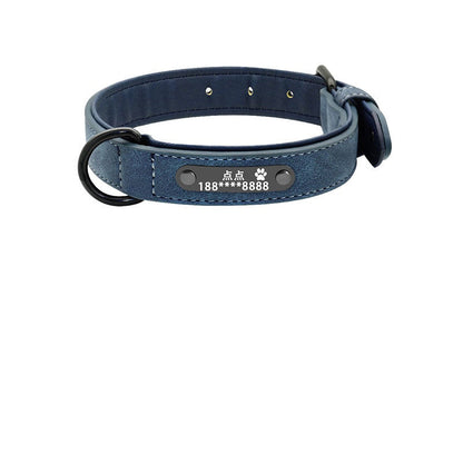 Dog Collar Lettering Anti-Lost Medium Dog Large Dog Small Dog Dog Collar Custom Pet  -  - Pets Crazy Shops -