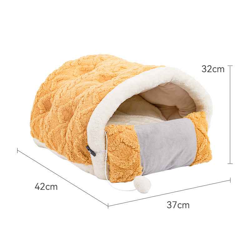 Arctic Velvet Game Machine Warm Semi-enclosed Cat Litter Pet Supplies  -  - Pets Crazy Shops -