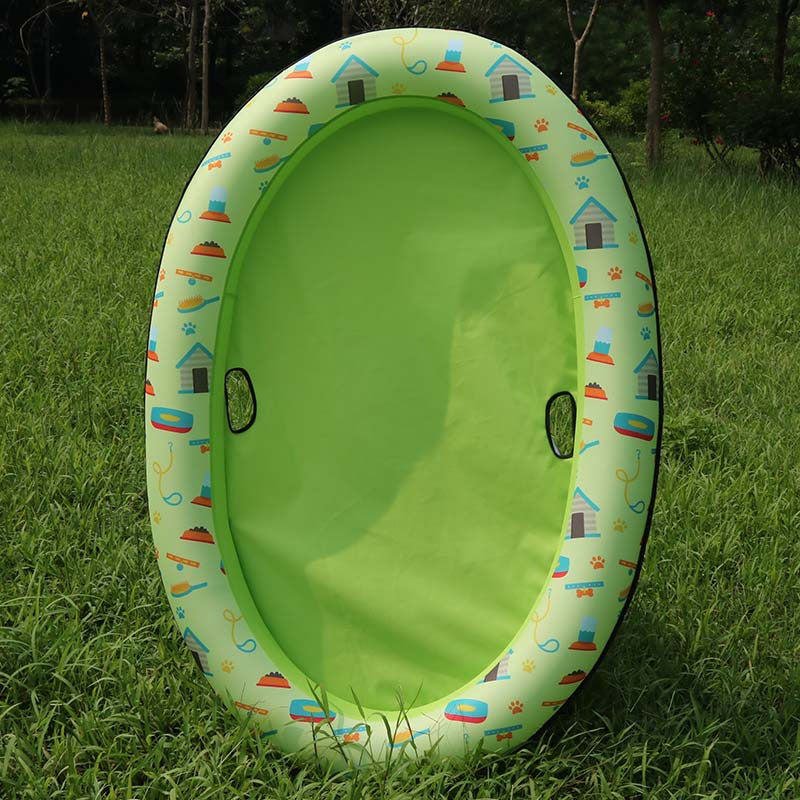 Dog Swimming Pool Inflatable Hammock Pets Pool Floating Bed Spring Summer Swimming Ring  -  - Pets Crazy Shops -