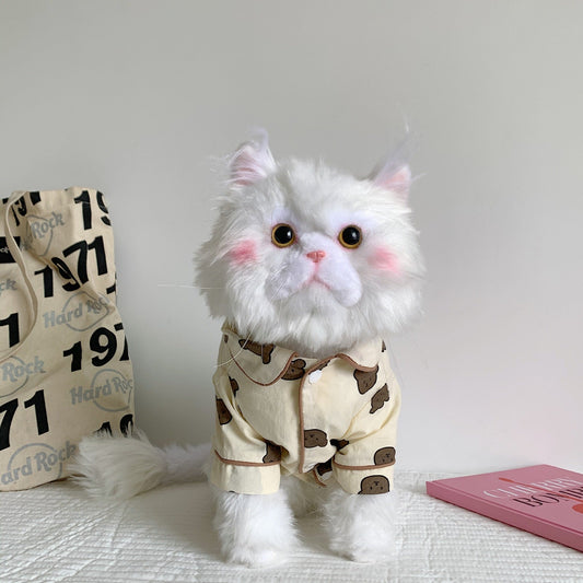 Pet Dogs And Cats Pajamas Shirt  -  - Pets Crazy Shops -