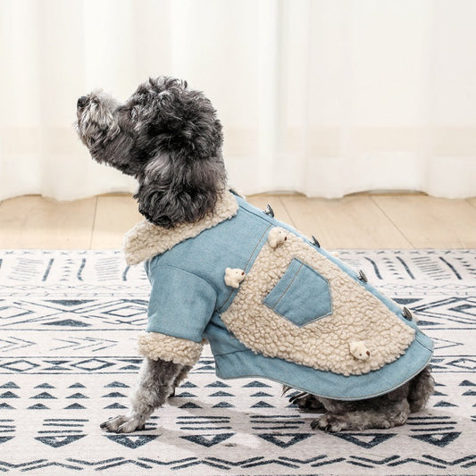 Small Medium Dog Teddy Dog Clothes  -  - Pets Crazy Shops -