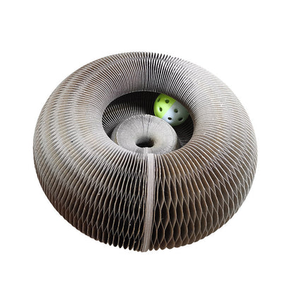 Magic Organ Cat Scratchers 2 In 1 Funny Shaped Cat Scratching Board Foldable Convenient Recyclable Durable Cat Scratcher  -  - Pets Crazy Shops -