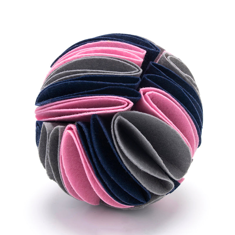 Foldable Dog Snuffle Ball Dog Training Toys Increase IQ Pet Cat Training Games Feeding Intelligence Toy  -  - Pets Crazy Shops -