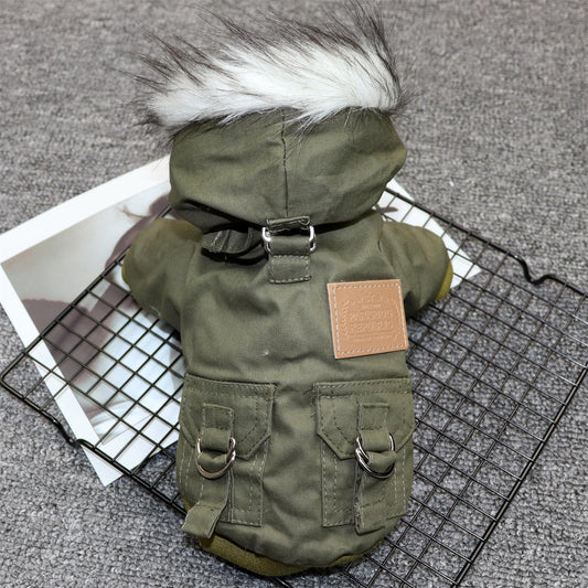 Padded Dog Clothes Padded Coat For Small Dogs  -  - Pets Crazy Shops -