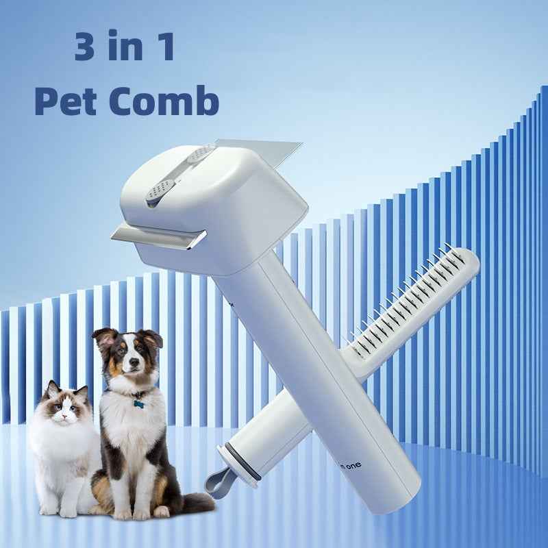 3in1 Pets Hair Unknotting Comb Hair Device Cat Pet Products  -  - Pets Crazy Shops -