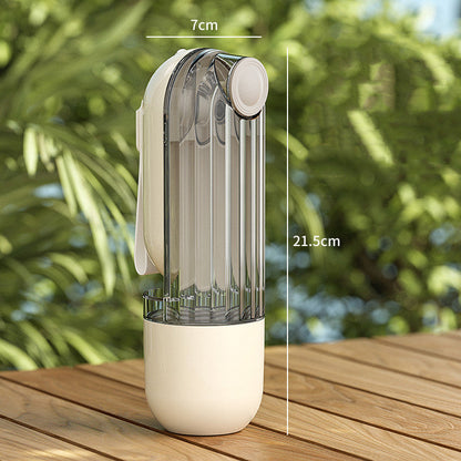 2 In 1 Pet Water Cup Segment Design Green Dog Walking Portable Drinking Cup Dog Feeding Supplies Pet Supplies Dog Walking Water Feeder Pets Products  -  - Pets Crazy Shops -