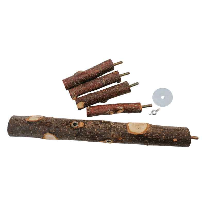Parrot Bird Wood Stand Pole Toy  -  - Pets Crazy Shops -
