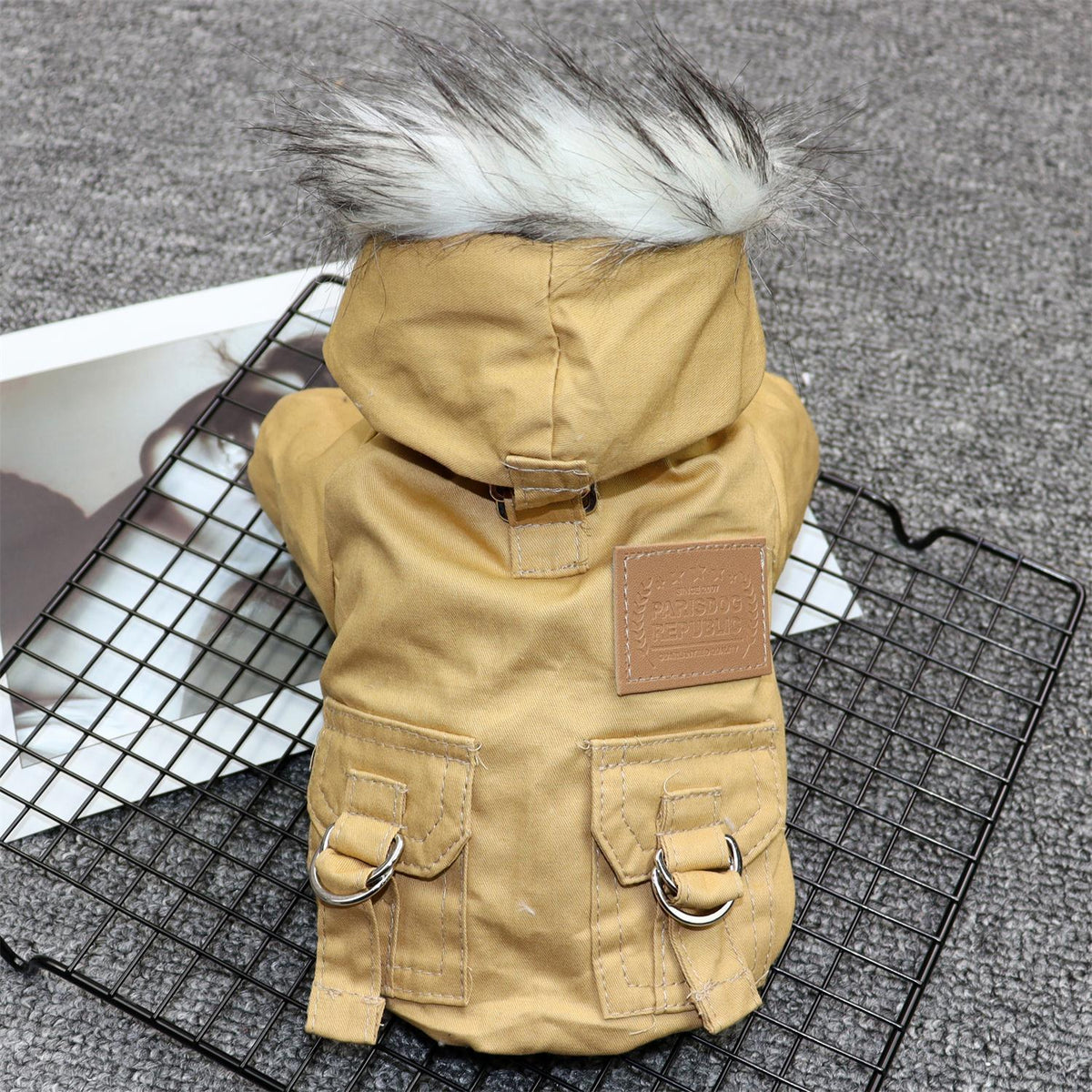Padded Dog Clothes Padded Coat For Small Dogs  -  - Pets Crazy Shops -