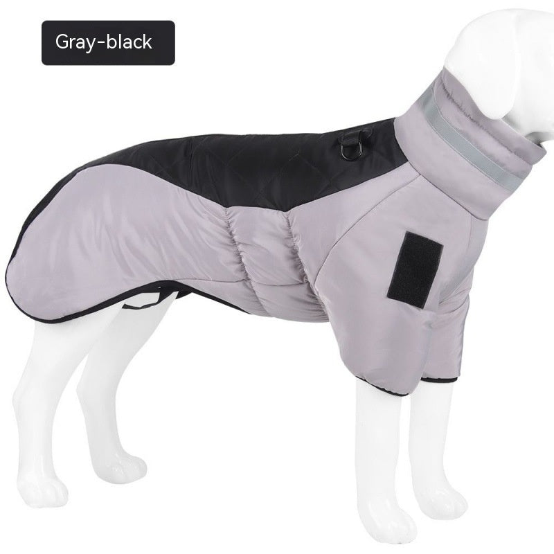 New Winter Dog Coat Waterproof Pet Clothes For Medum Large Dogs Warm Thicken Dog Vest Custome Labrador Jacket  -  - Pets Crazy Shops -