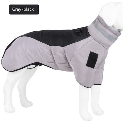 New Winter Dog Coat Waterproof Pet Clothes For Medum Large Dogs Warm Thicken Dog Vest Custome Labrador Jacket  -  - Pets Crazy Shops -