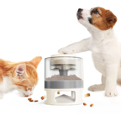 Dog Food Feeder Pet Accessories Cat Feeder Catapult Educational Dog Toys Pet Supplies Food Dispenser Just One Snap Comes Food  -  - Pets Crazy Shops -