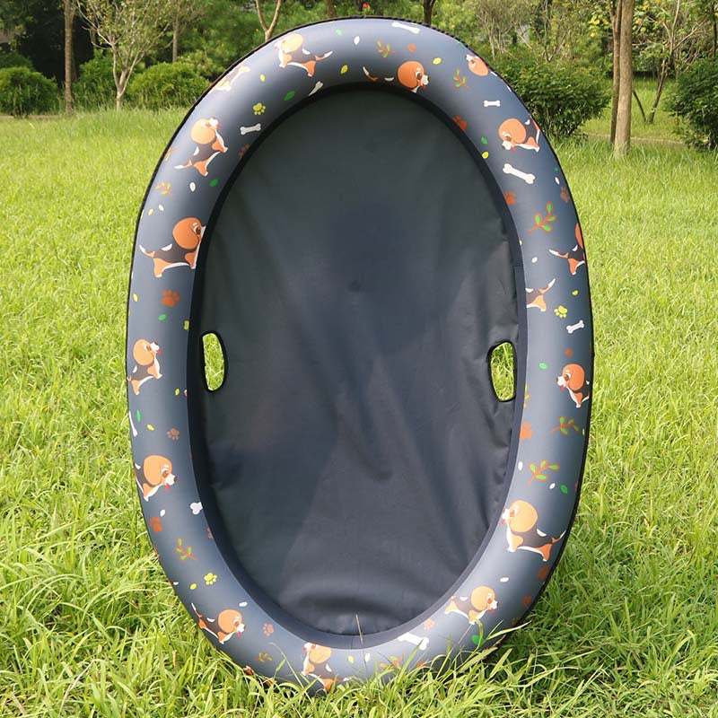 Dog Swimming Pool Inflatable Hammock Pets Pool Floating Bed Spring Summer Swimming Ring  -  - Pets Crazy Shops -