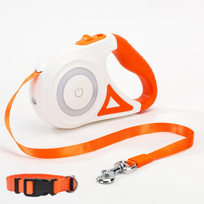 Dog Leash Retractable Leash And Dog Collar Spotlight Automatic Pet Dog Cat Traction Rope For Small Medium Dogs Pet Product  -  - Pets Crazy Shops -