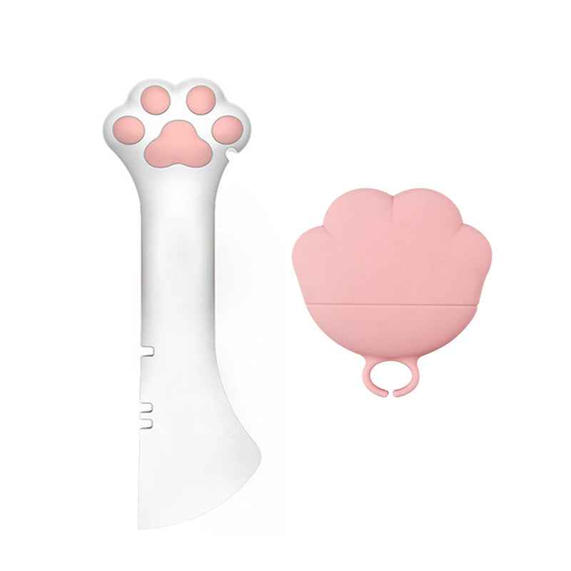 Multifunction Pet Canned Spoon Jar Opener Puppy Feeding Mixing Wet Dry Scoop Cat Dog Accessories Feeder Shovel Pets Tableware Multifunction Pet Canned Spoon Jar Opener Puppy  -  - Pets Crazy Shops -