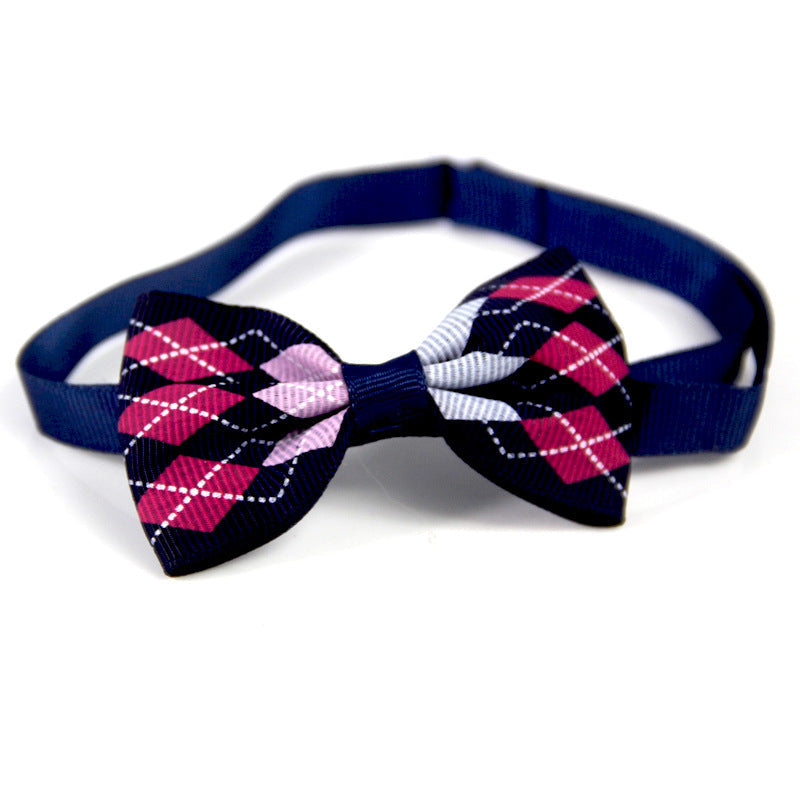 Plaid Pet Tie Cat Dog Scarf Accessories Pet Accessories  -  - Pets Crazy Shops -