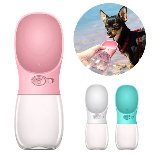 350 550ML Portable Pet Dog Water Bottle For Small Large Dogs Travel Puppy Cat Drinking Bowl Bull Dog Water Dispenser Feeder  -  - Pets Crazy Shops -